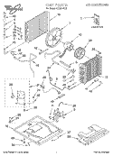 Part Location Diagram of 1161513 Whirlpool CONDENSER