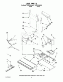 UNIT PARTS Diagram and Parts List for KBRS22KWWH5  KitchenAid Refrigerator