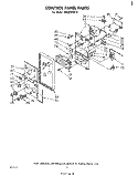 Part Location Diagram of 313344 Whirlpool Bracket, P.C. Board