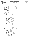 Part Location Diagram of W11190492 Whirlpool CONDUIT
