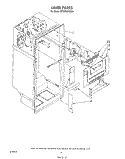 LINER Diagram and Parts List for ET18PKXSW03  Whirlpool Refrigerator