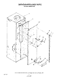 REFRIGERATOR LINER Diagram and Parts List for KSRF42DTX02  KitchenAid Refrigerator