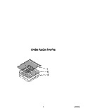 OVEN RACK, LIT/OPTIONAL Diagram and Parts List for SF310PEYW1  Whirlpool Range