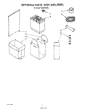 LIT/OPTIONAL Diagram and Parts List for TU8000XRP2  Whirlpool Trash Compactor