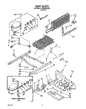 UNIT Diagram and Parts List for ET22DMXZN00  Whirlpool Refrigerator