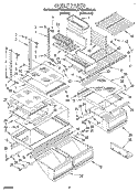 Part Location Diagram of 2172757 Whirlpool Door Reversal Instructions