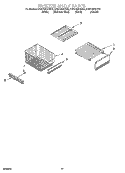 FREEZER SHELF Diagram and Parts List for KSSP36QHT00  KitchenAid Refrigerator