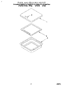 SECTION Diagram and Parts List for RC8536XTH3  Whirlpool Cooktop