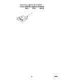 MISCELLANEOUS Diagram and Parts List for GU940SCGZ1  Whirlpool Dishwasher