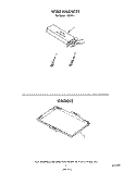 WIRE HARNESS , GRIDDLE Diagram and Parts List for F6508^1  Whirlpool Range