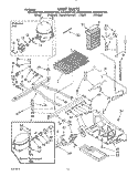 UNIT Diagram and Parts List for ED22DWXTM03  Whirlpool Refrigerator