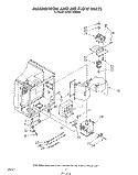 MAGNETRON AND AIR FLOW Diagram and Parts List for KCMS135SWH0  KitchenAid Microwave