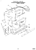 CONTROL, LIT/OPTIONAL Diagram and Parts List for KSRC22DBWH00  KitchenAid Refrigerator