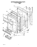 Part Location Diagram of 1125879 Whirlpool RETAINER