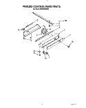 FREEZER CONTROL PANEL Diagram and Parts List for KSSS48DWX02  KitchenAid Refrigerator
