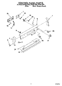 Part Location Diagram of WPW10163899 Whirlpool Range Simmer Switch