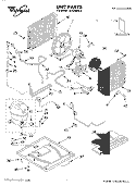 UNIT, LITERATURE Diagram and Parts List for ACQ304XL0  Whirlpool Air Conditioner