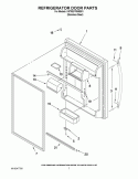 Part Location Diagram of W10333274 Whirlpool BIN-CNTLVR