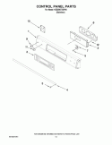 Part Location Diagram of WPW10246104 Whirlpool Knob