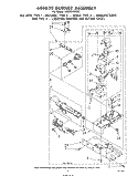 688639 BURNER Diagram and Parts List for LG5751XFW0  Whirlpool Dryer