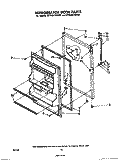 REFRIGERATOR DOOR, LIT/OPTIONAL Diagram and Parts List for ET16JK1MWL1  Whirlpool Refrigerator