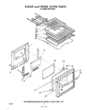Part Location Diagram of 306662 Whirlpool RACK-OVEN