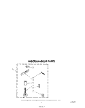 MISCELLANEOUS Diagram and Parts List for LA6090XSW0  Whirlpool Washer