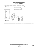 LITERATURE AND OPTIONAL , MISCELLANOUS Diagram and Parts List for LA5500XKW1  Whirlpool Washer
