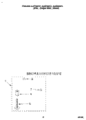 MISCELLANEOUS Diagram and Parts List for 4LBR7255AN1  Whirlpool Washer