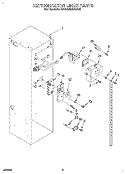 REFRIGERATOR LINER Diagram and Parts List for KSSS36MAX05  KitchenAid Refrigerator