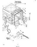 Part Location Diagram of 302752 Whirlpool Tag, Energy Fact