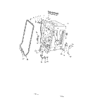 TUB Diagram and Parts List for 8517L10  Roper Dishwasher