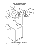 LITERATURE AND OPTIONAL Diagram and Parts List for LA5705XTG0  Whirlpool Washer