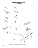 Part Location Diagram of 300708 Whirlpool Connector, Back (Alternate)