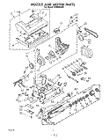 Part Location Diagram of 681636 Whirlpool Nut, Push-On