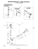 WATER SYSTEM Diagram and Parts List for LA5500XMW0  Whirlpool Washer