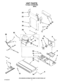 UNIT PARTS Diagram and Parts List for GX2SHBXVB05  Whirlpool Refrigerator