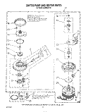 3367725 PUMP AND MOTOR Diagram and Parts List for DU8900XT0  Whirlpool Dishwasher