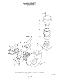 BLOWER Diagram and Parts List for 4KUDC220T1  KitchenAid Dishwasher