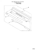 BACKGUARD Diagram and Parts List for FGP210EQ2  Roper Range