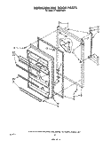 Part Location Diagram of LIT1108203 Whirlpool Service & Wiring Sheet