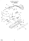 CONTROL, LIT/OPTIONAL Diagram and Parts List for KSRB22QFSS01  KitchenAid Refrigerator