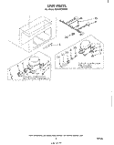 SECTION Diagram and Parts List for EH120CXPW5  Whirlpool Freezer