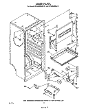 LINER , LIT/OPTIONAL Diagram and Parts List for EL15MNXRWR0  Whirlpool Refrigerator