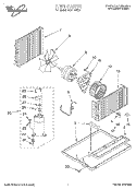 SECTION Diagram and Parts List for ACU114XE4  Whirlpool Air Conditioner