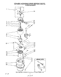 SECTION Diagram and Parts List for 6KCDS250V1  KitchenAid Food Waste Disposer