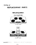 COVER Diagram and Parts List for KGCG2240  KitchenAid Cooktop