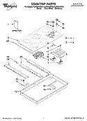 Part Location Diagram of W10180226 Whirlpool Shield, Heat Control