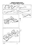 WIRING HARNESS Diagram and Parts List for KEBS277YBL0  KitchenAid Wall Oven