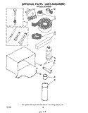 LIT/OPTIONAL Diagram and Parts List for ACP602XS0  Whirlpool Air Conditioner